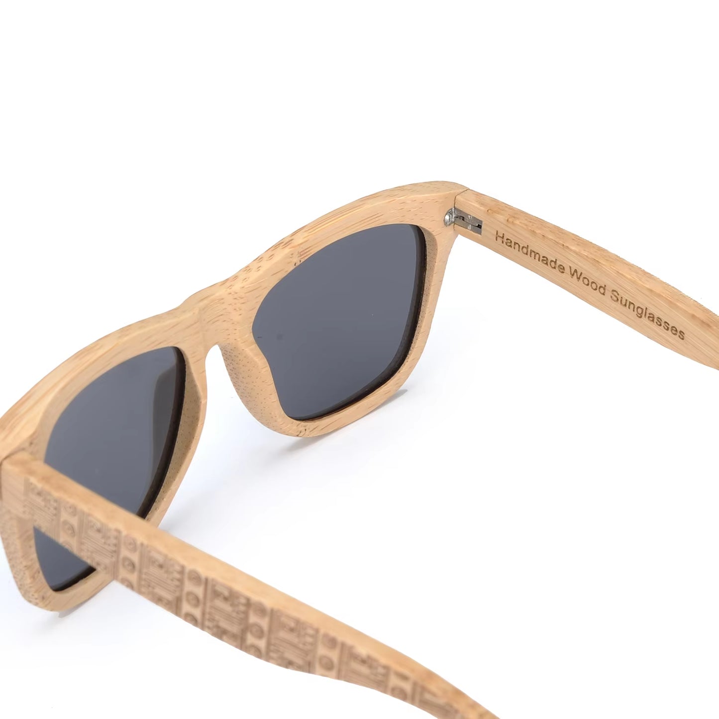 Luxury Sunglasses Eco-Friendly Bamboo Retro Men'S Glasses Polarized Vintage Women'S 2024 Fashion Square Eyewear