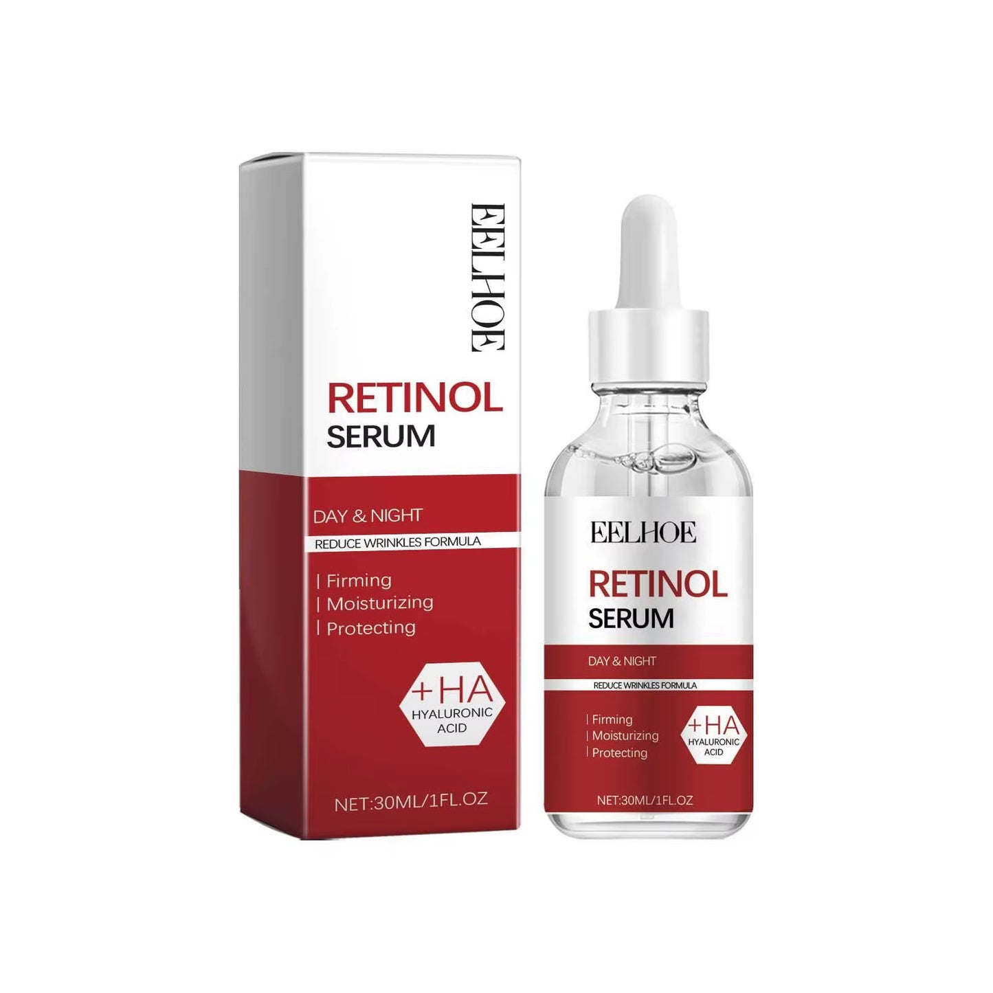 Retinol Anti-Aging Face Set Instant Firming Lifting Remover Wrinkle Serum Fade Fine Lines Whitening Korean Skin Care Products