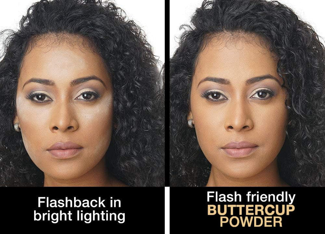 Sacha BUTTERCUP Setting Powder. No Ashy Flashback. Blurs Fine Lines and Pores. Loose, Translucent Face Powder to Set Makeup Foundation or Concealer. for Medium to Dark Skin Tones, 1.75 Oz.