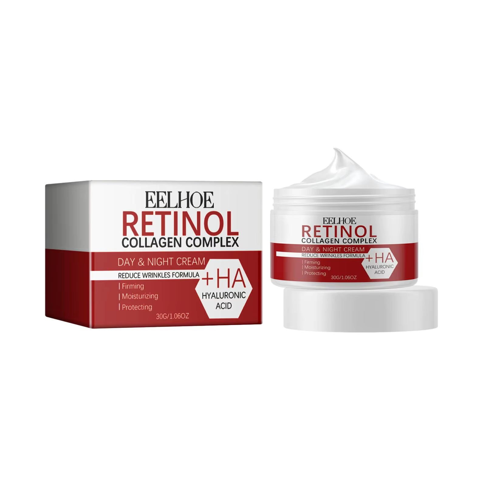 Retinol Anti-Aging Face Set Instant Firming Lifting Remover Wrinkle Serum Fade Fine Lines Whitening Korean Skin Care Products