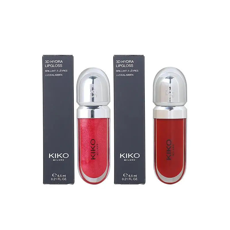 Kiko Lip Gloss Maquillaje Long-Lasting Moisturizing and Easy to Apply Kiko Milano Color 01, 04, 18, 19, 20, 21