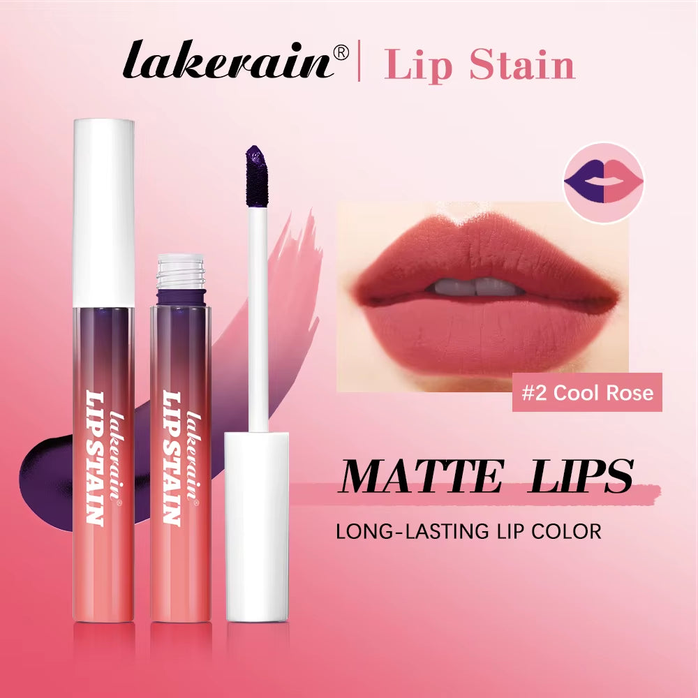 Lip Gloss Peel and Stick Set Long-Lasting Waterproof Non-Stick Cup Pink Lip Gloss Transfer Resistant Natural Lip Gloss for Women